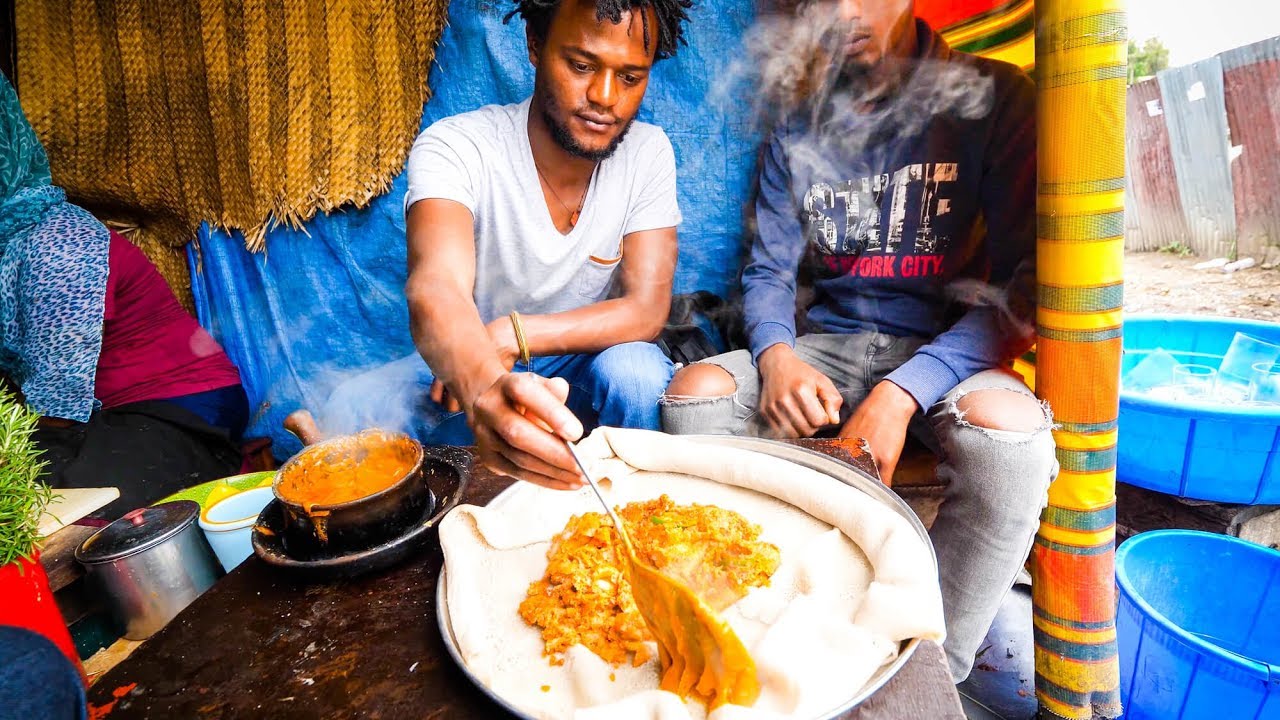 The Ultimate ETHIOPIAN FOOD TOUR - Street Food and Restaurants in Addis Ababa, Ethiopia!