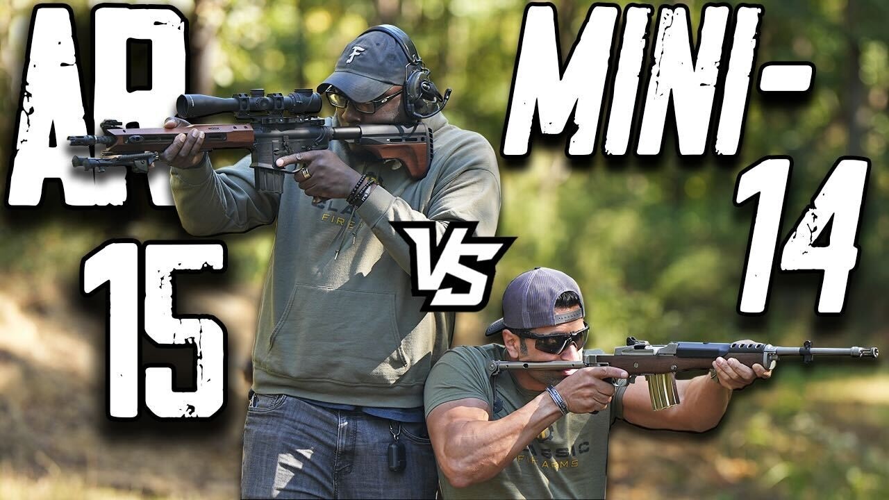 Mini-14 vs AR-15 (The Battle Of America&rsquo;s Rifle)