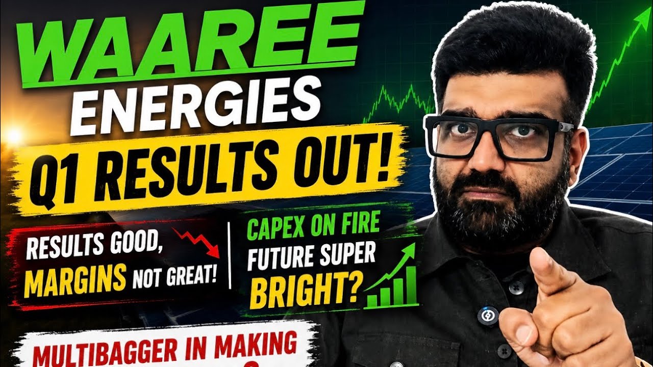 Waaree Energies Results: Margins Ne Diya Jhatka,Kya Ye Multibagger Ban Sakta Hai? #waareeenergies 
