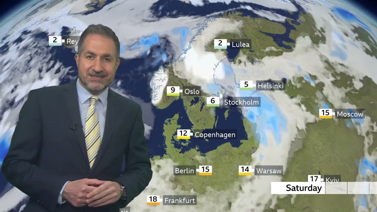 BBC Weather Today in EUROPE - April 4th, 2026