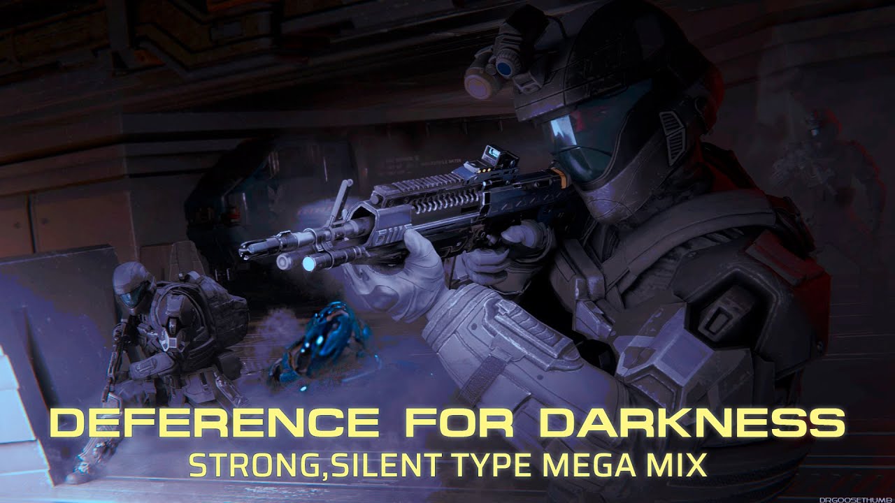 Halo 3 ODST - Deference For Darkness Strong, Silent Type Cover