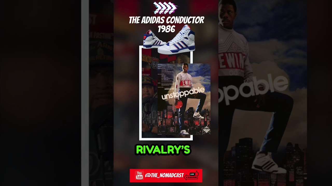 Patrick Ewing's 1986 Adidas Conductors: #shorts #sneakerpodcast #adidas #patrickewing #80sfashion
