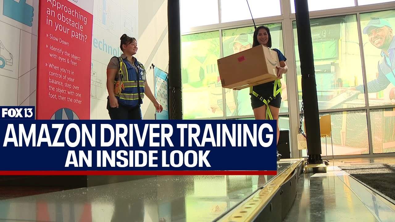 Inside &lsquo;boot camp&rsquo; training for Amazon drivers