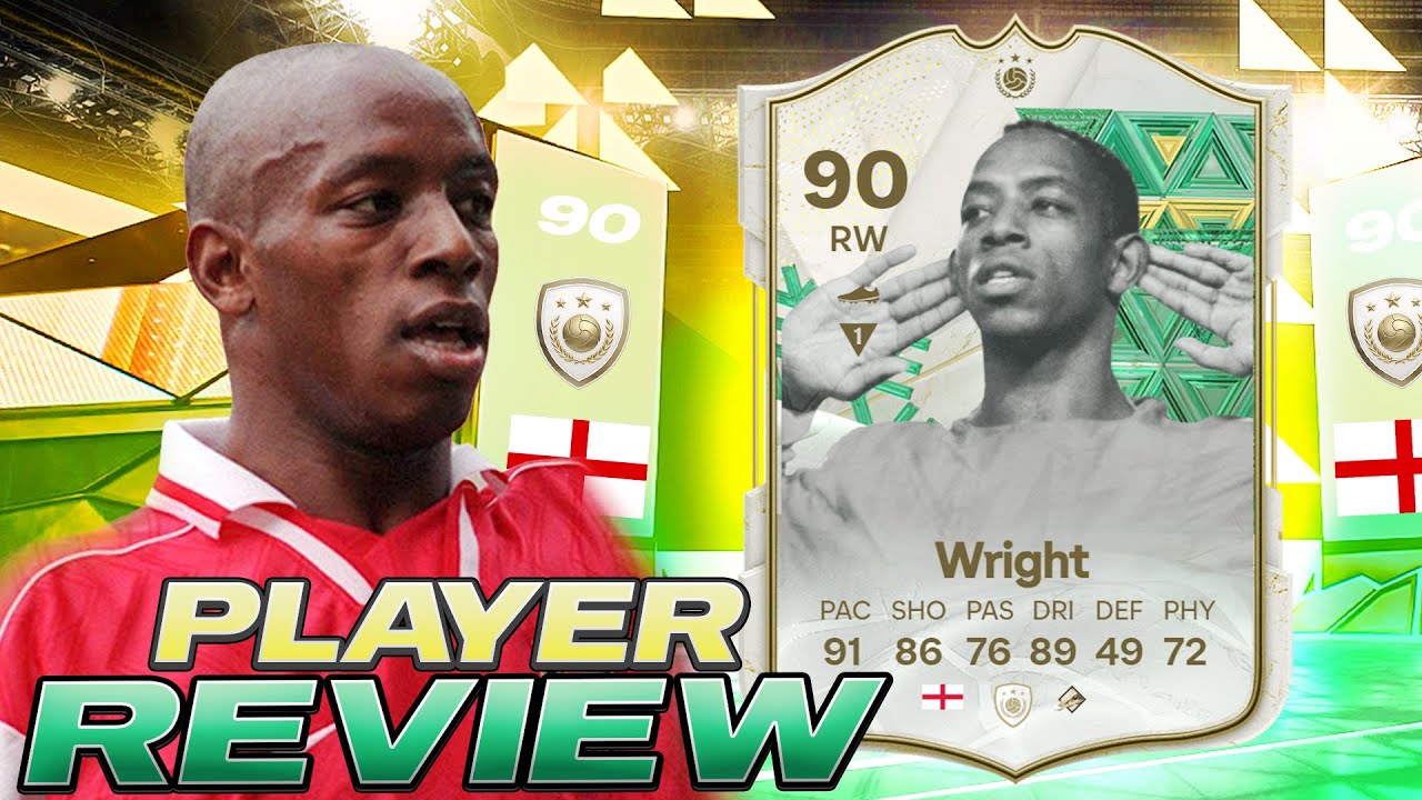 🚨90 WINTER WILDCARDS ICON WRIGHT SBC PLAYER REVIEW - EA FC 24 ULTIMATE TEAM