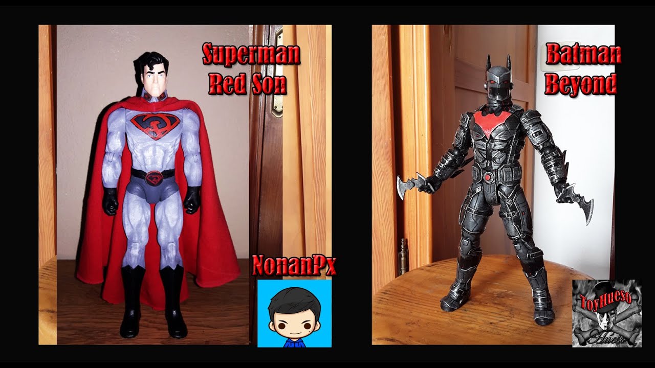 Superman Red Son Custom y Batman Beyond Custom-(Dos Canales Unidos)