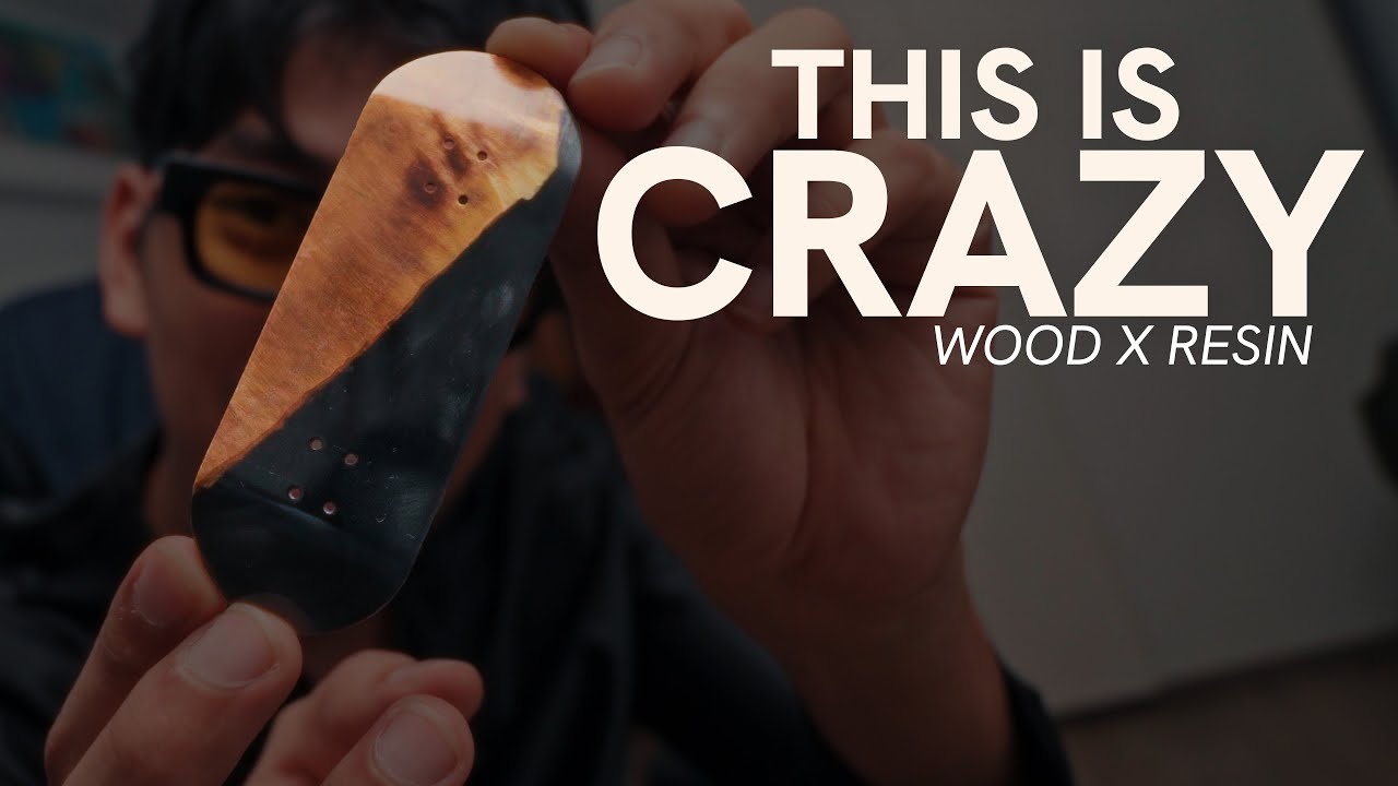 Resin × Wood Done Right | Bridge Deck Fingerboard Unboxing