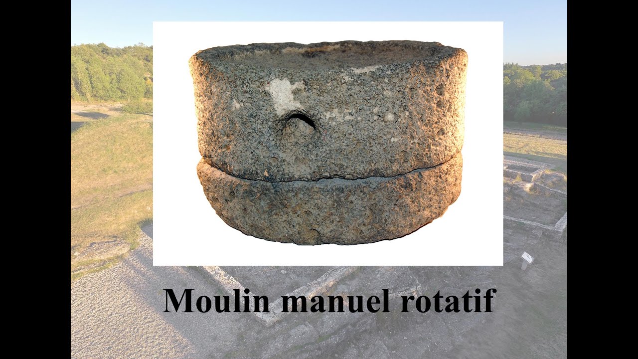 Un moulin manuel rotatif
