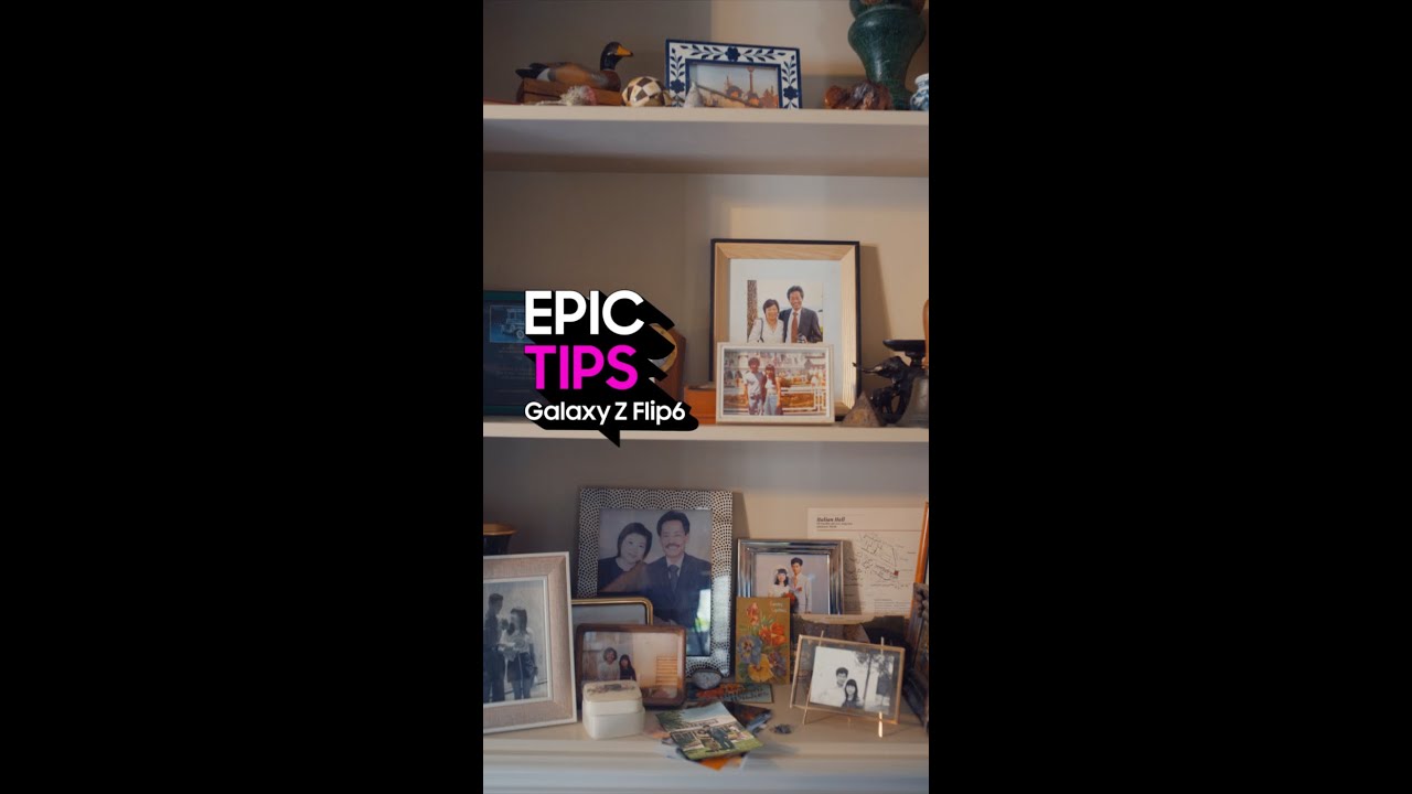 Epic Tips x Galaxy Z Flip6: Live Effect | Samsung
