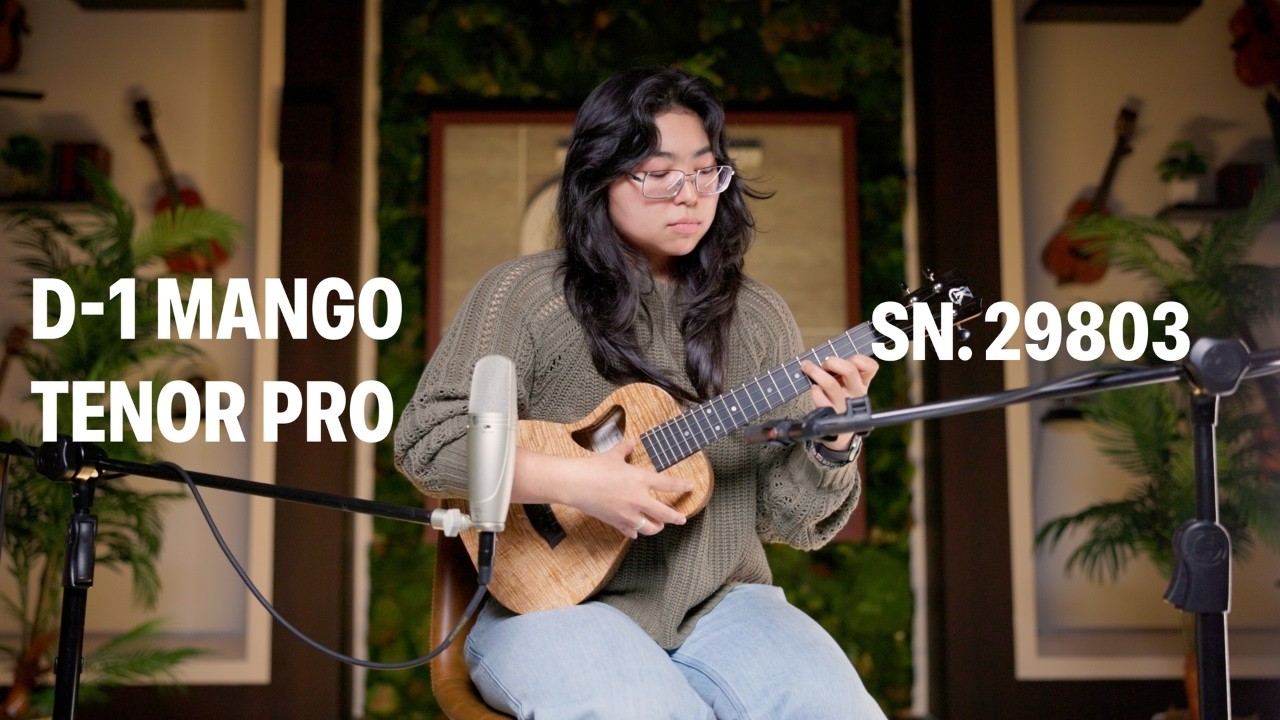 D-1 Mango Tenor Pro SN. 29810 | Kanileʻa ʻUkulele & Guitar Sound Demo