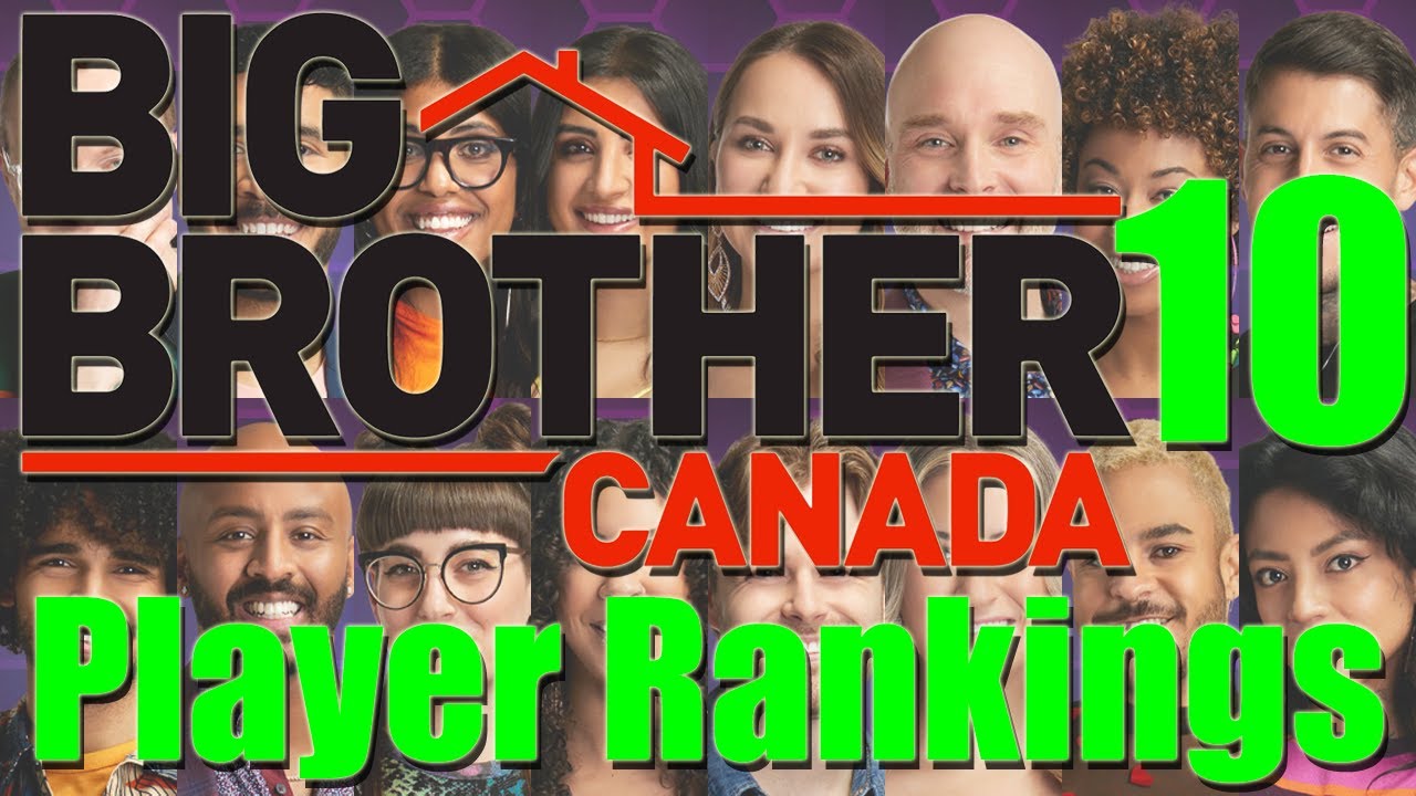Big Brother Canada 10 - Player Rankings