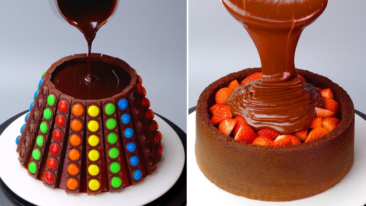INSANE Chocolate Overload Cakes | Most Satisfying Chocolate Drips & Decorating | Easy Cake Tutorials