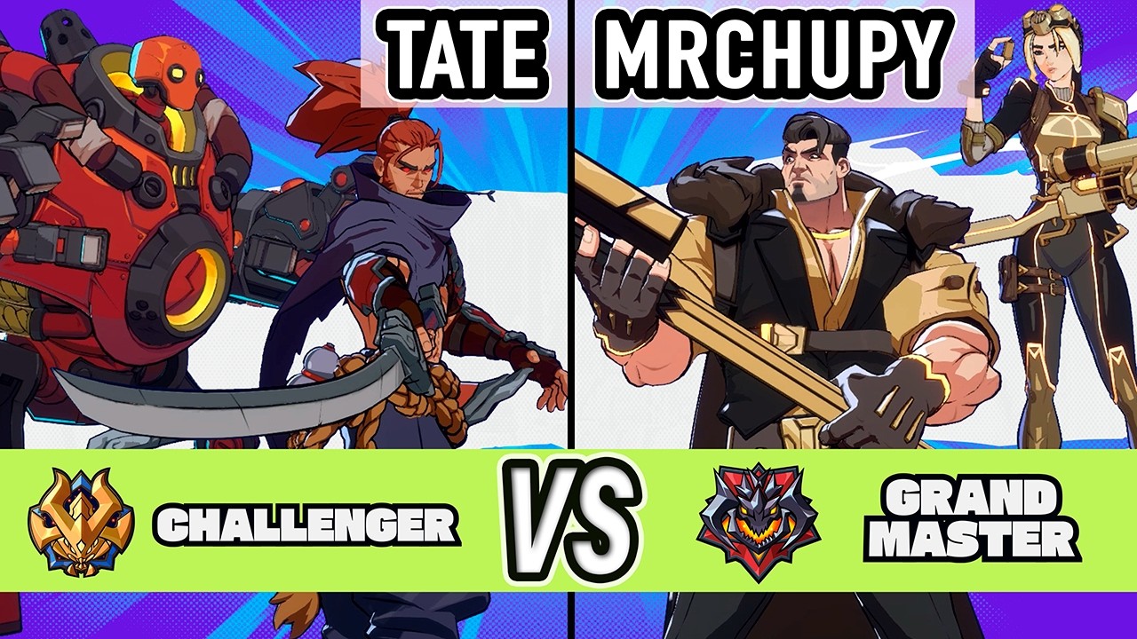 2XKO ▰ Tate (Yasuo / Blitzcrank) vs MrChupy (Darius / Caitlyn) ▰ High Level Gameplay