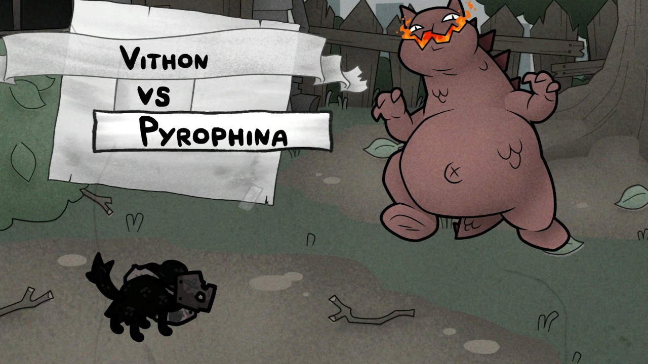 Pyrophina Boss Fight (Necromancer Solo) - Mewgenics