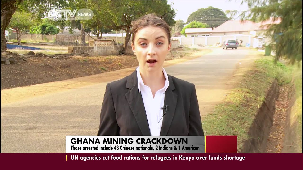 Ghana arrests 46 foreigners over illegal gold mining