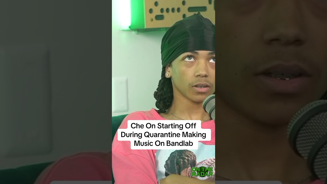 Che on starting off during quarantine making music on Bandlab