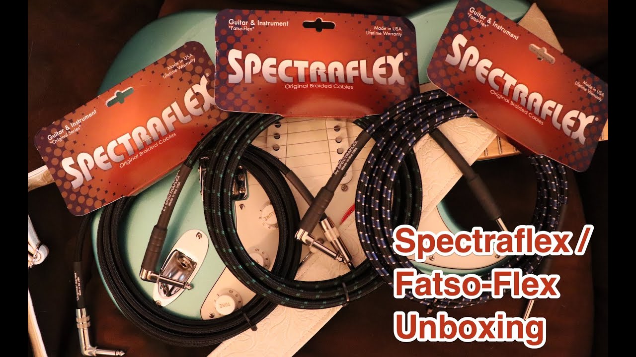 Spectraflex & Fatsoflex Cable Unboxing