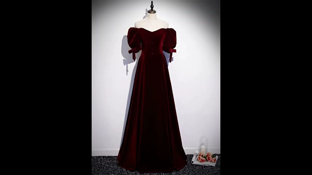 Most demanding royal velvet dresses collection