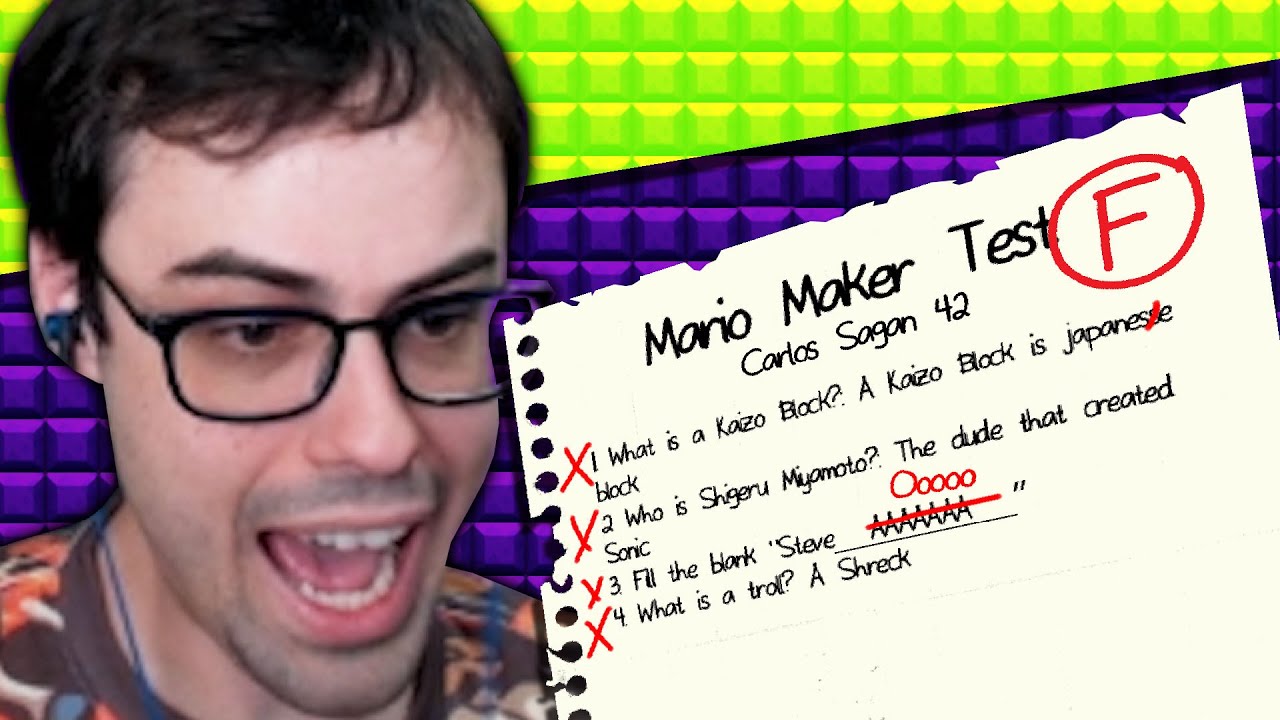 The Mario Maker Final Exam