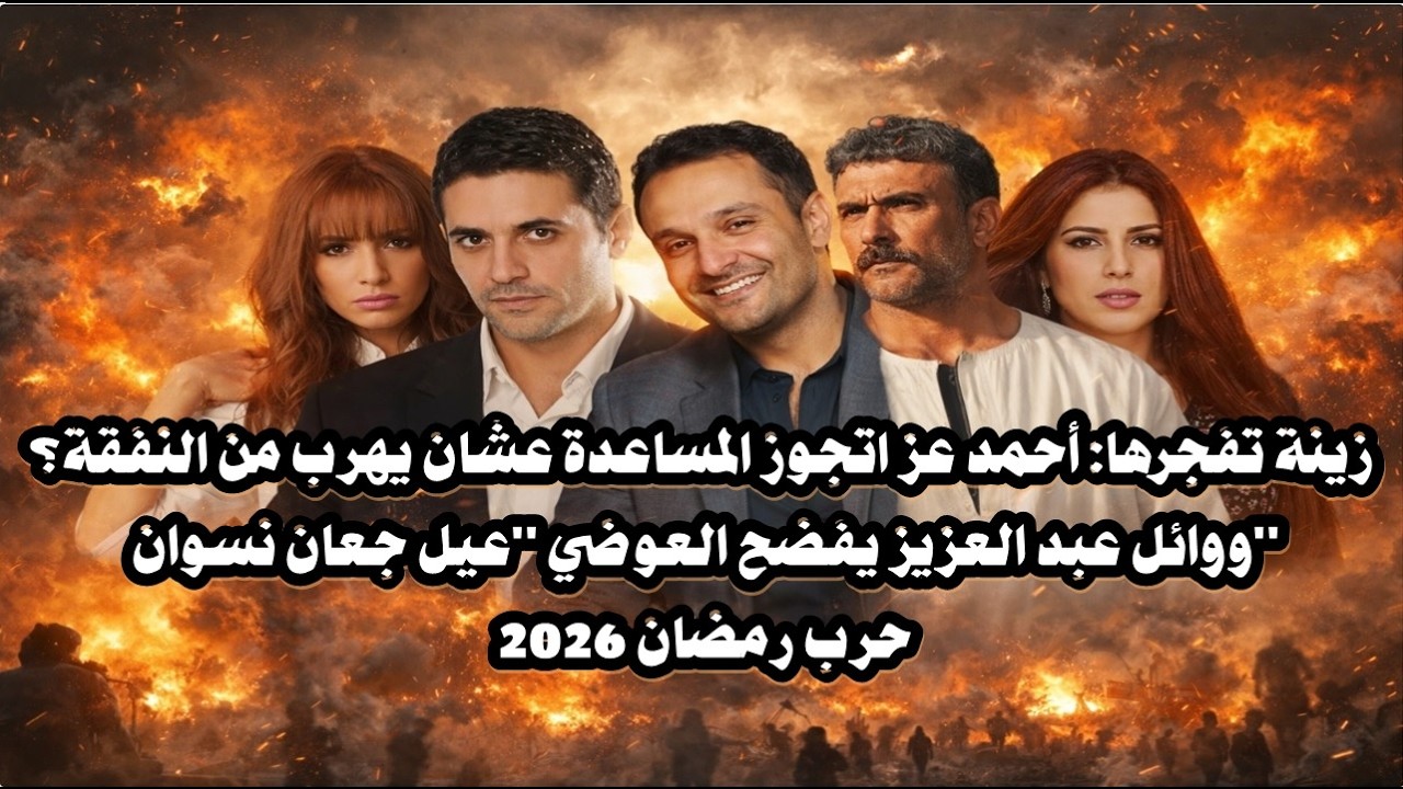 زينة تفجرها أحمد عز اتجوز المساعدة عشان يهرب من النفقة وائل عبد العزيز يفضح العوضي عيل جعان نسوان