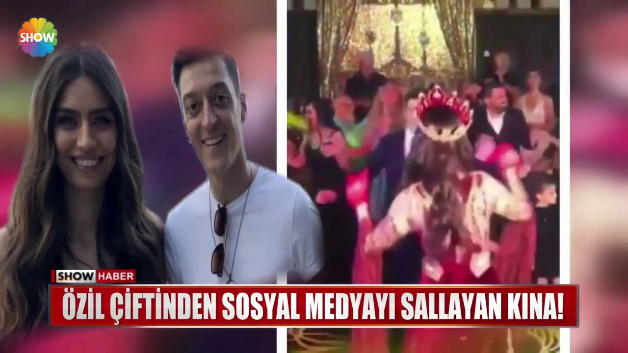 Özil çiftinden sosyal medyayı sallayan kına!