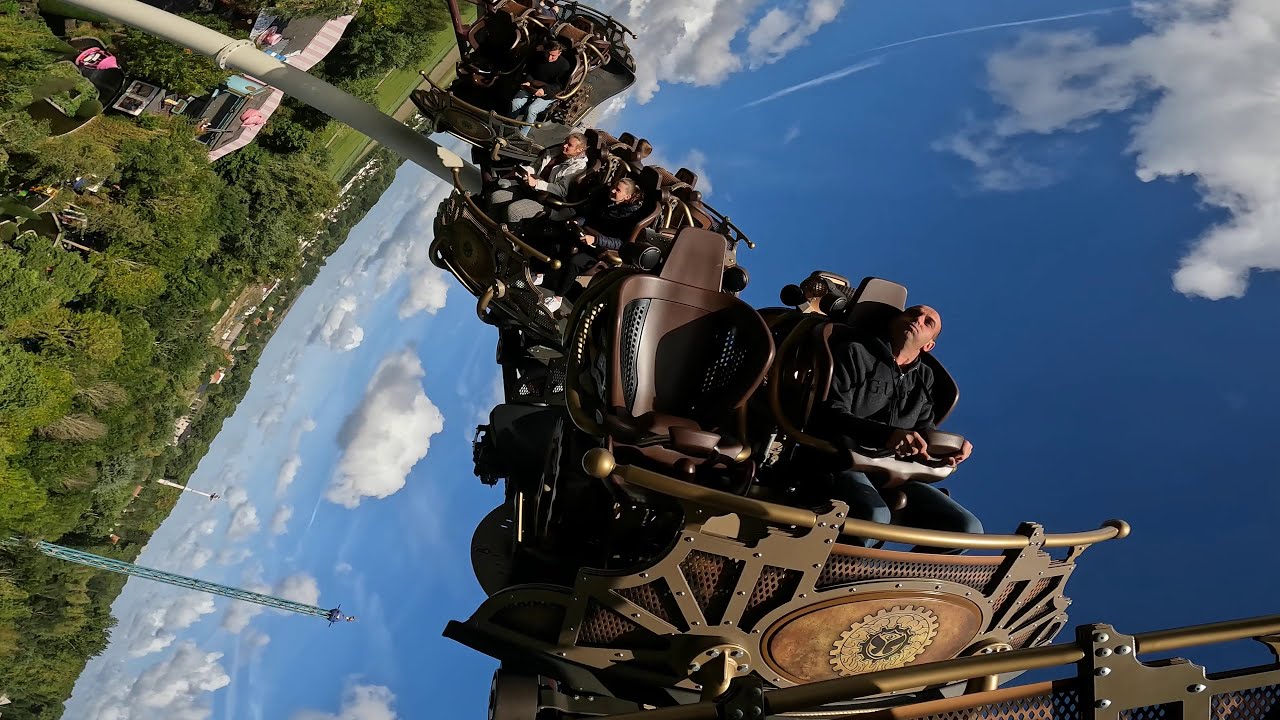 Mack Rides Xtreme Spinning Coaster Ride to Happiness Plopsaland De Panne 2022 POV Onride Full