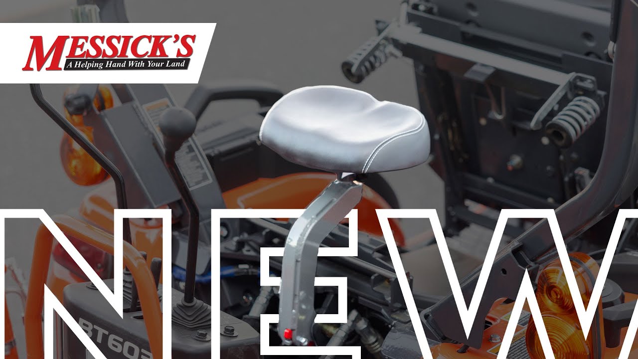 Upgrade your Kubota BX Backhoe with a SPEED SEAT