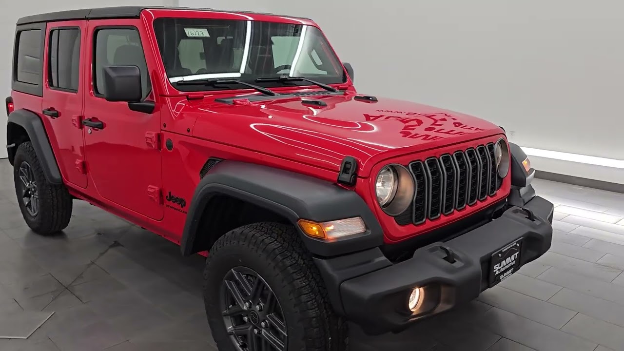 2026 JEEP WRANGLER SPORT S 4-дверный, цвет 