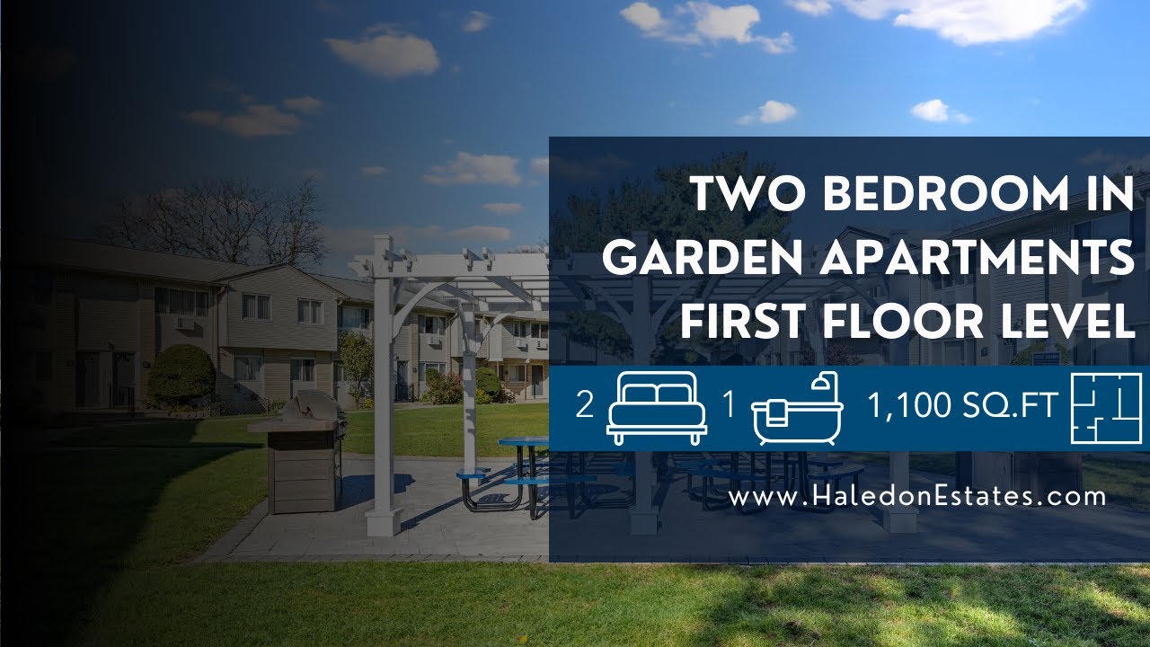 Two Bedroom in Garden Apartment Buildings at Haledon Estates| Video Tour