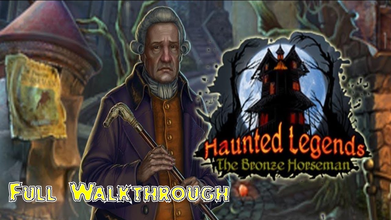 Let's Play - Haunted Legends 1 - The Bronze Horseman - Full Walkthrough