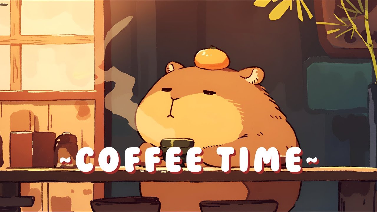 Capybara Chill Radio - Relaxing Beats to Study/Sleep/Chill ~ Peaceful Moments ~ 🦫 🎵 🌙 | Non Stop ...
