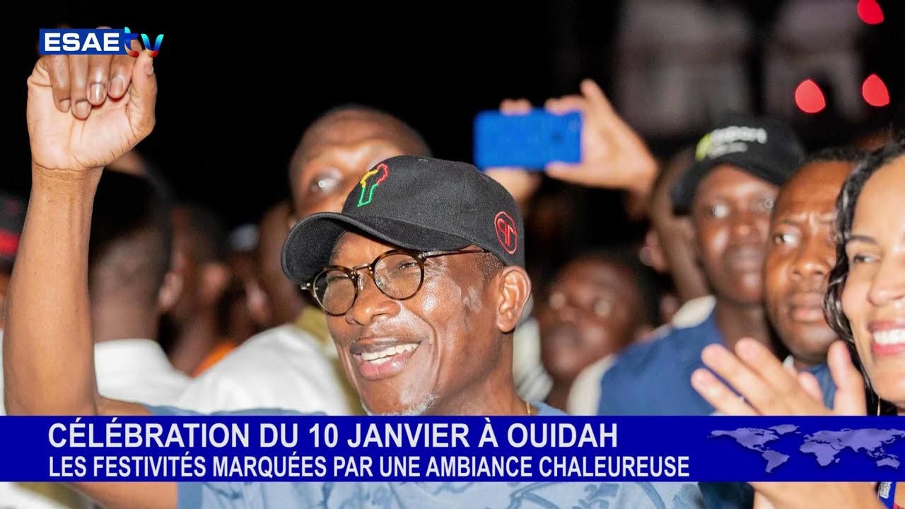 AMBIANCE DANS LA VILLE DE OUIDAH LORS DES MANIFESTATIONS DE LA FÊTE DU VODUN VODUN DAYS