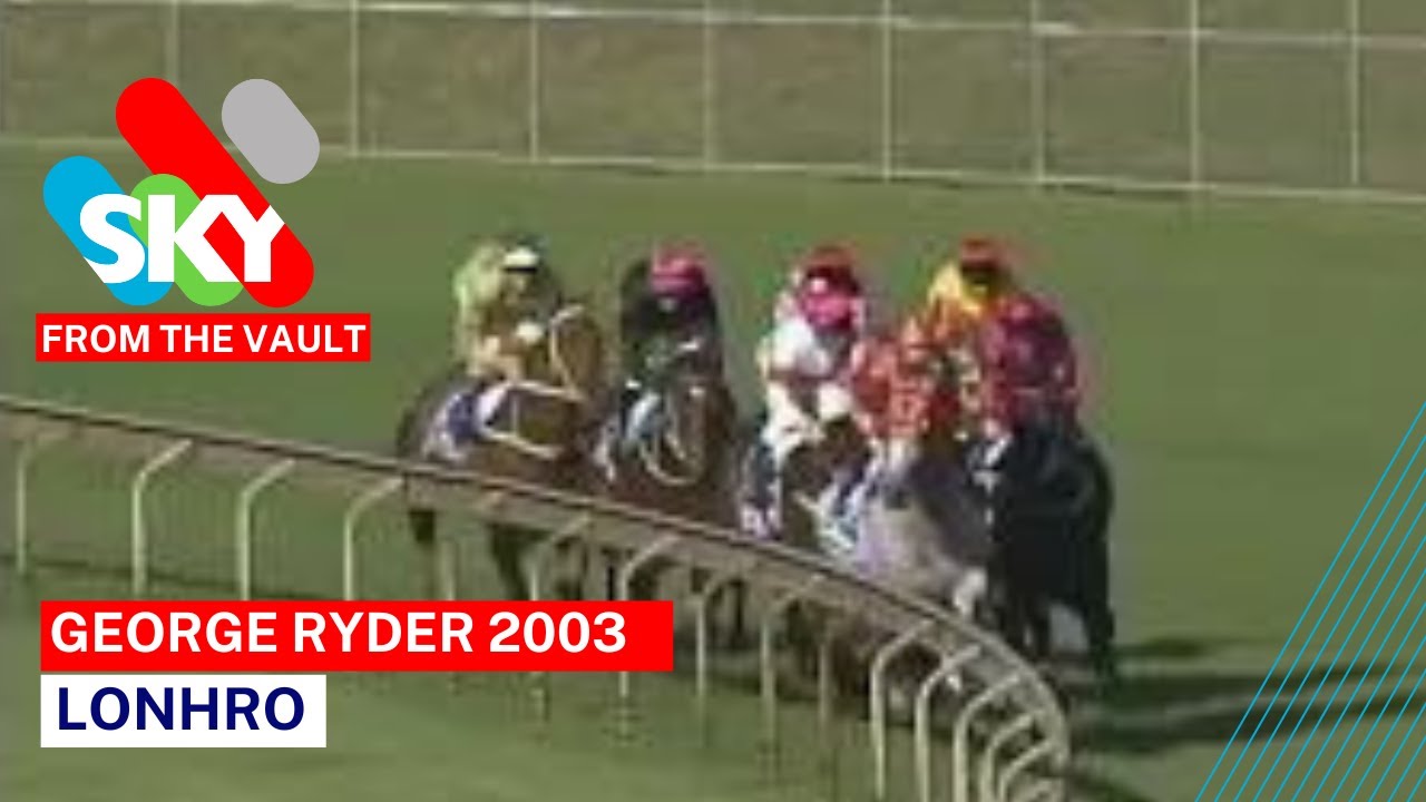 Lonhro wins the 2003 George Ryder Stakes