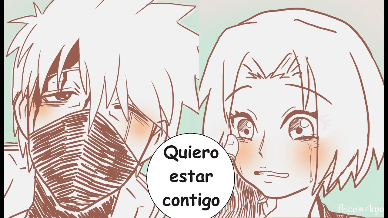 Sakura le salva la vida a Kakashi - Kakasaku