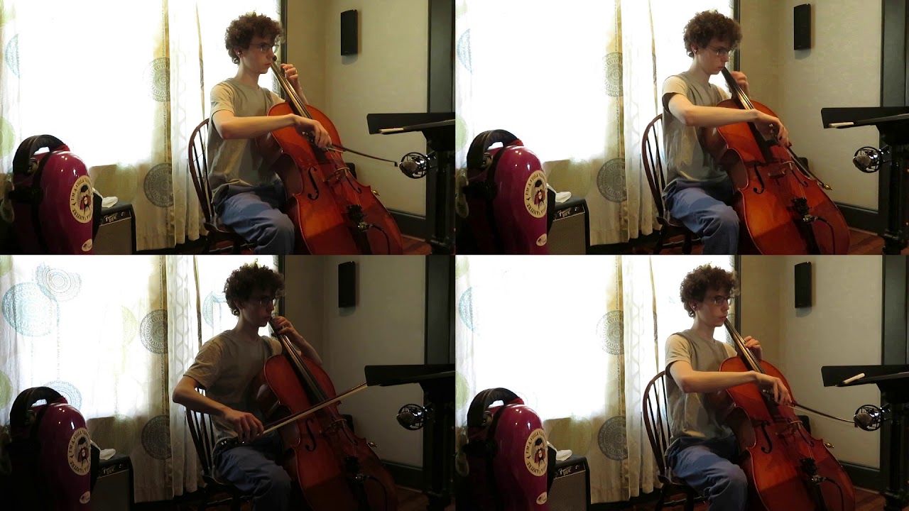Francois Lachner - Serenade for Four Cellos - Andante