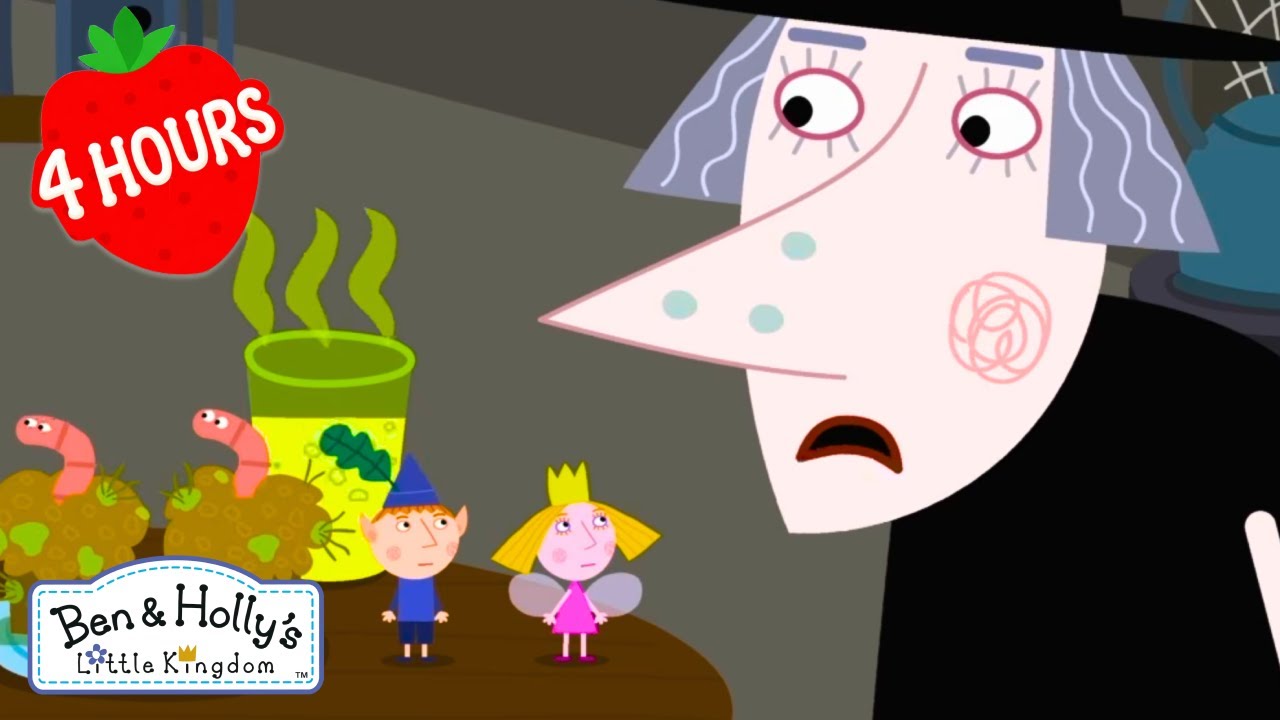 🧙 &iexcl;La se&ntilde;ora bruja congela a la ni&ntilde;era Plum! | Ben y Holly en Espa&ntilde;ol | Dibujos Animados para Ni&ntilde;os
