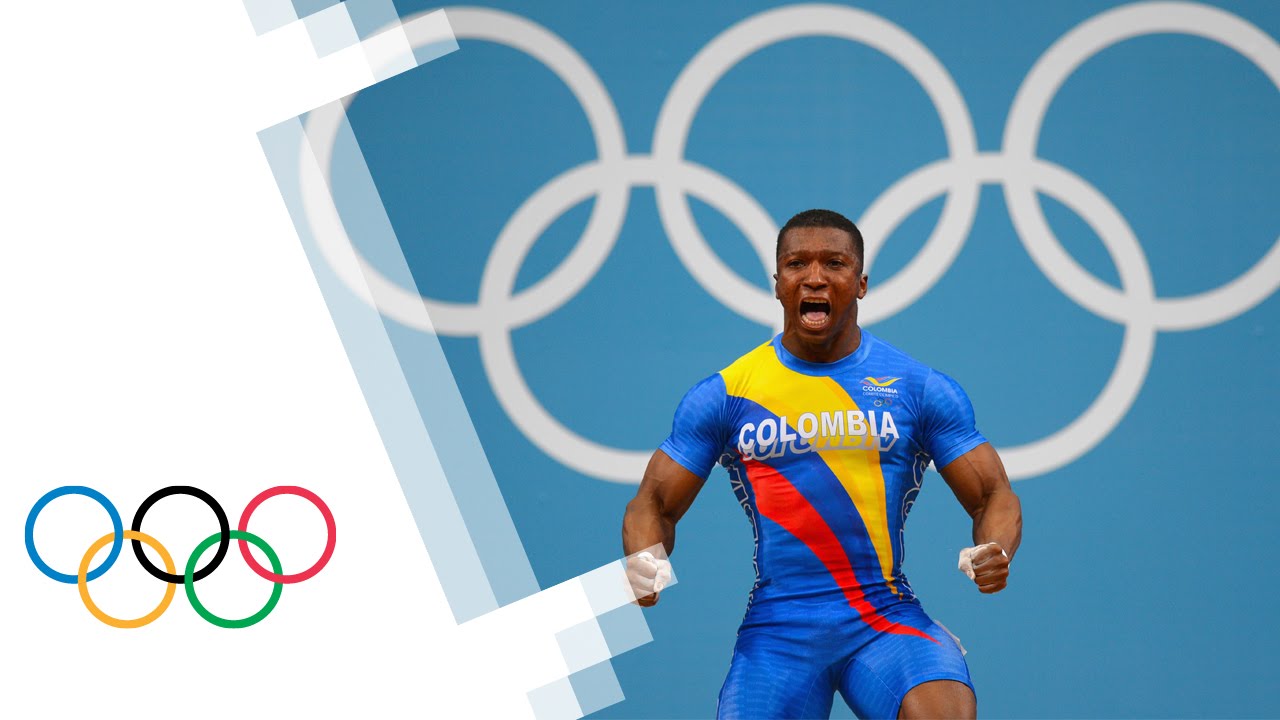 Oscar Albeiro Figueroa Mosquera Breaks Olympic Weightlifting Record - London 2012 Olympics