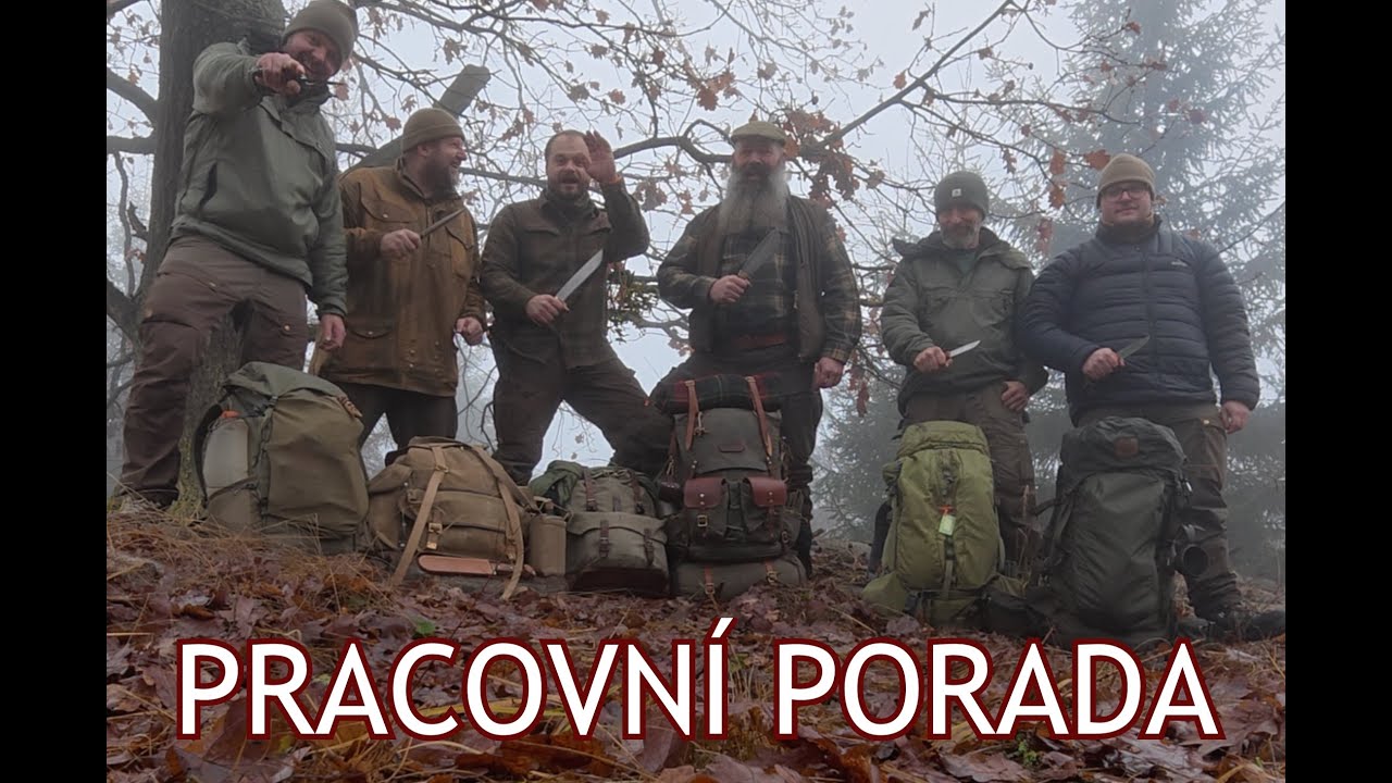 Pracovní porada v lese - Bushcraftshop - Bushcraftportal