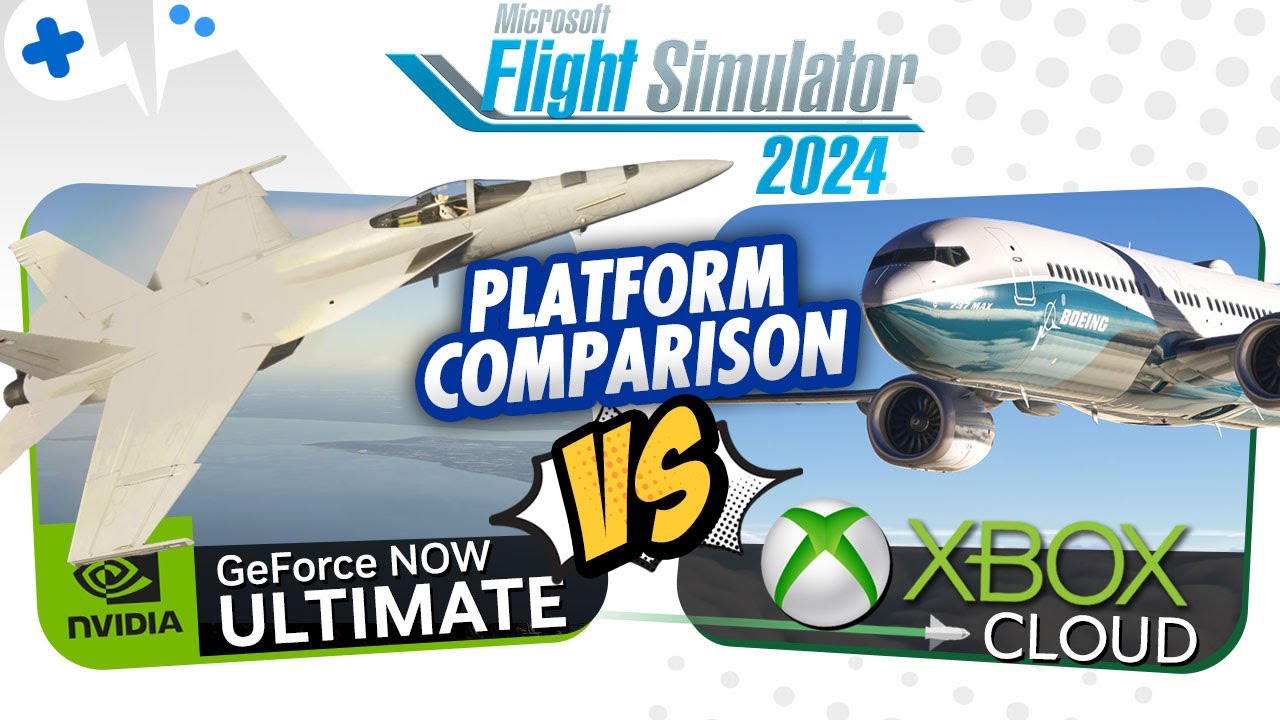 MS Flight Simulator 2024 | XBOX Cloud Gaming против GeForce NOW