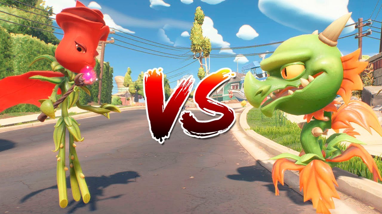 ROSA VS BOCA DE DRAGON | Plants Vs Zombies: Battle For Neighborville