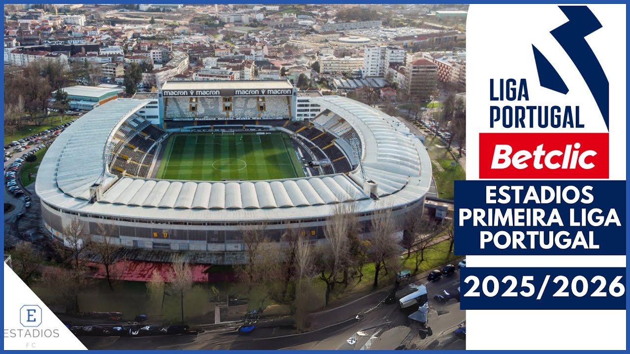 ESTADIOS de la PRIMEIRA LIGA DE PORTUGAL 2025/2026