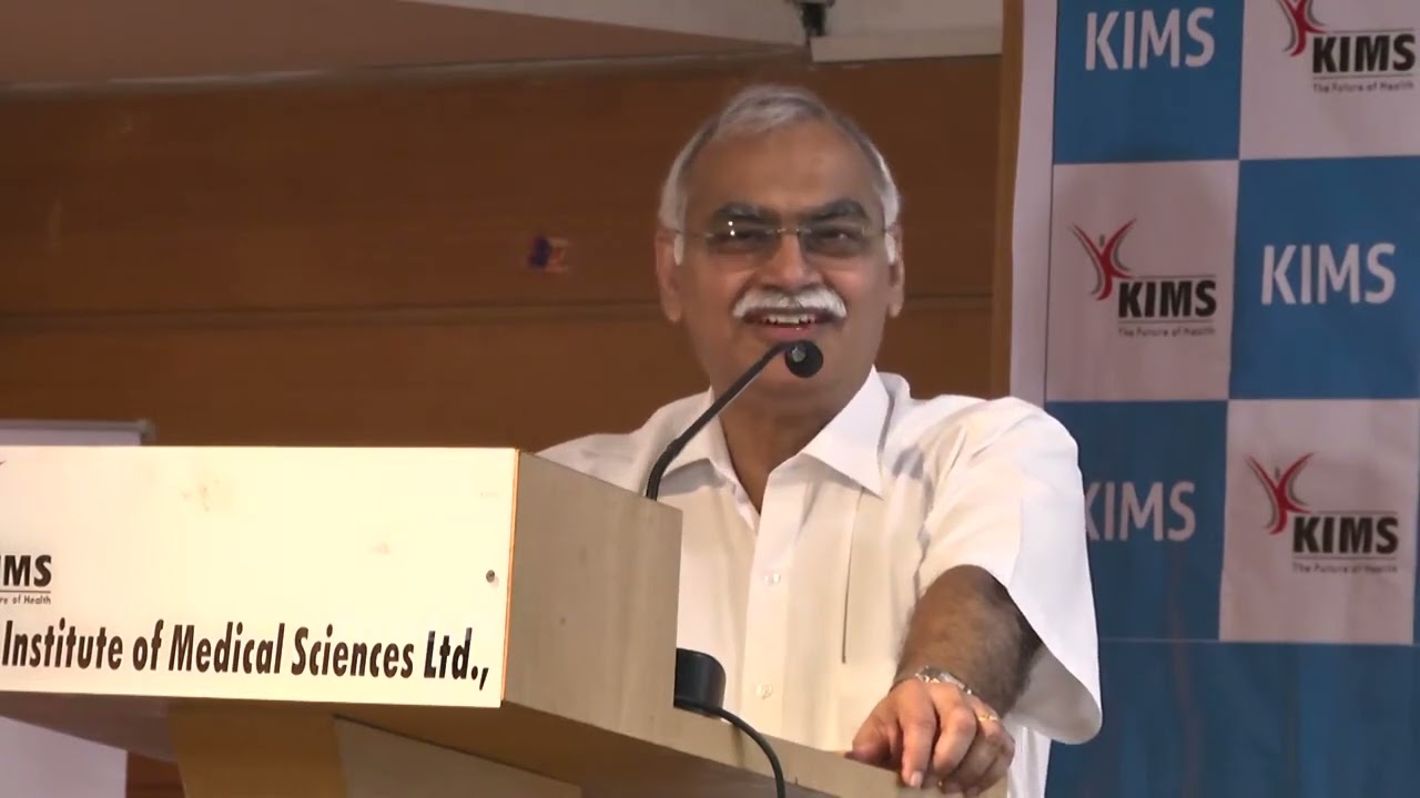PADMA AWARD - FELICITATION BY DR B  BHASKAR RAO, MANAGING DIRECTOR, KIMS HOSPITALS