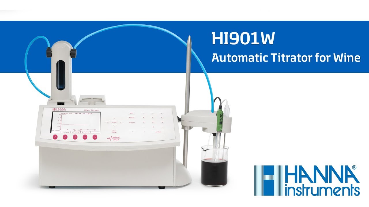 Hanna Instruments HI901W Automatic Titrator for Wine