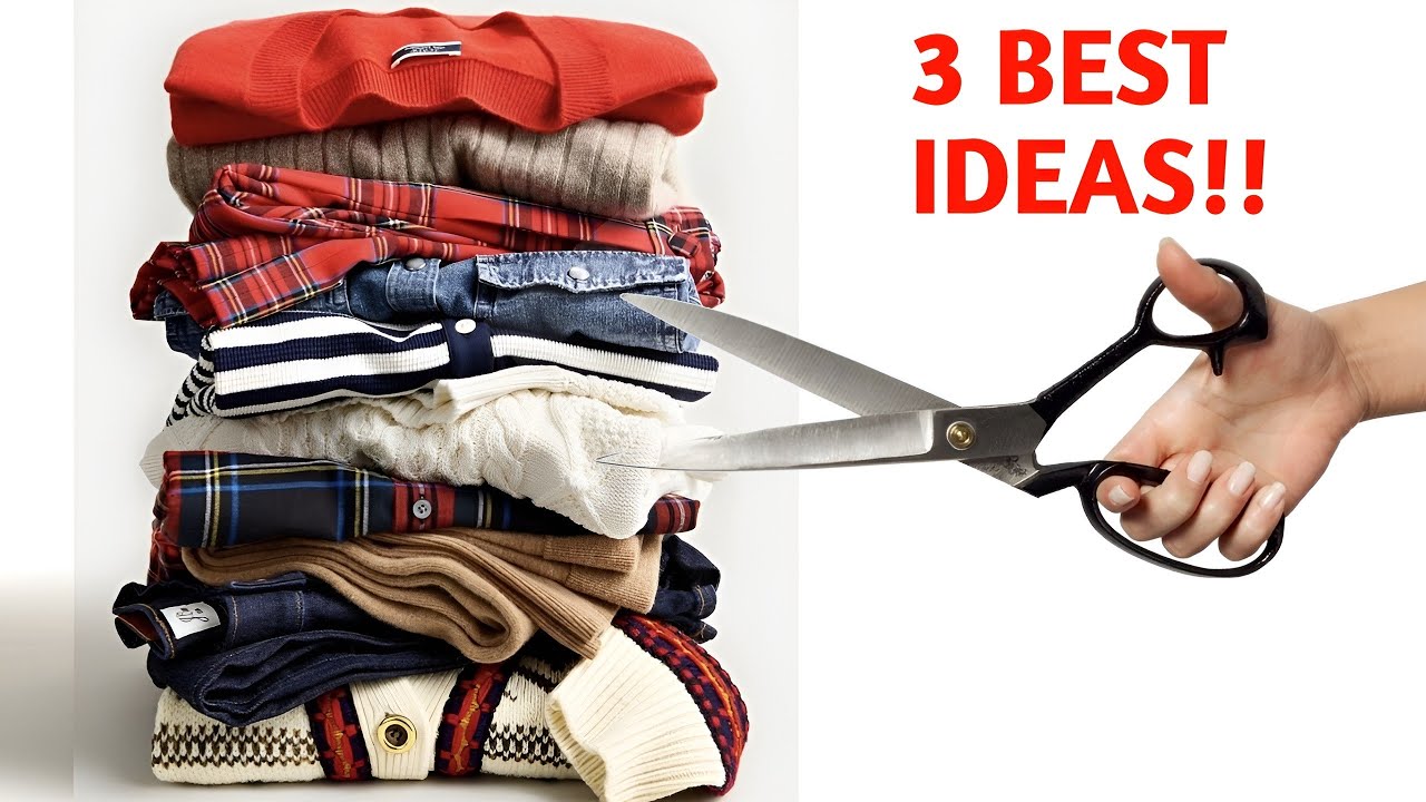 JUST LOOK WHAT MASTERPIECES YOU CAN MAKE FROM OLD THINGS! FAST AND EASY - EVERYONE CAN DO IT!