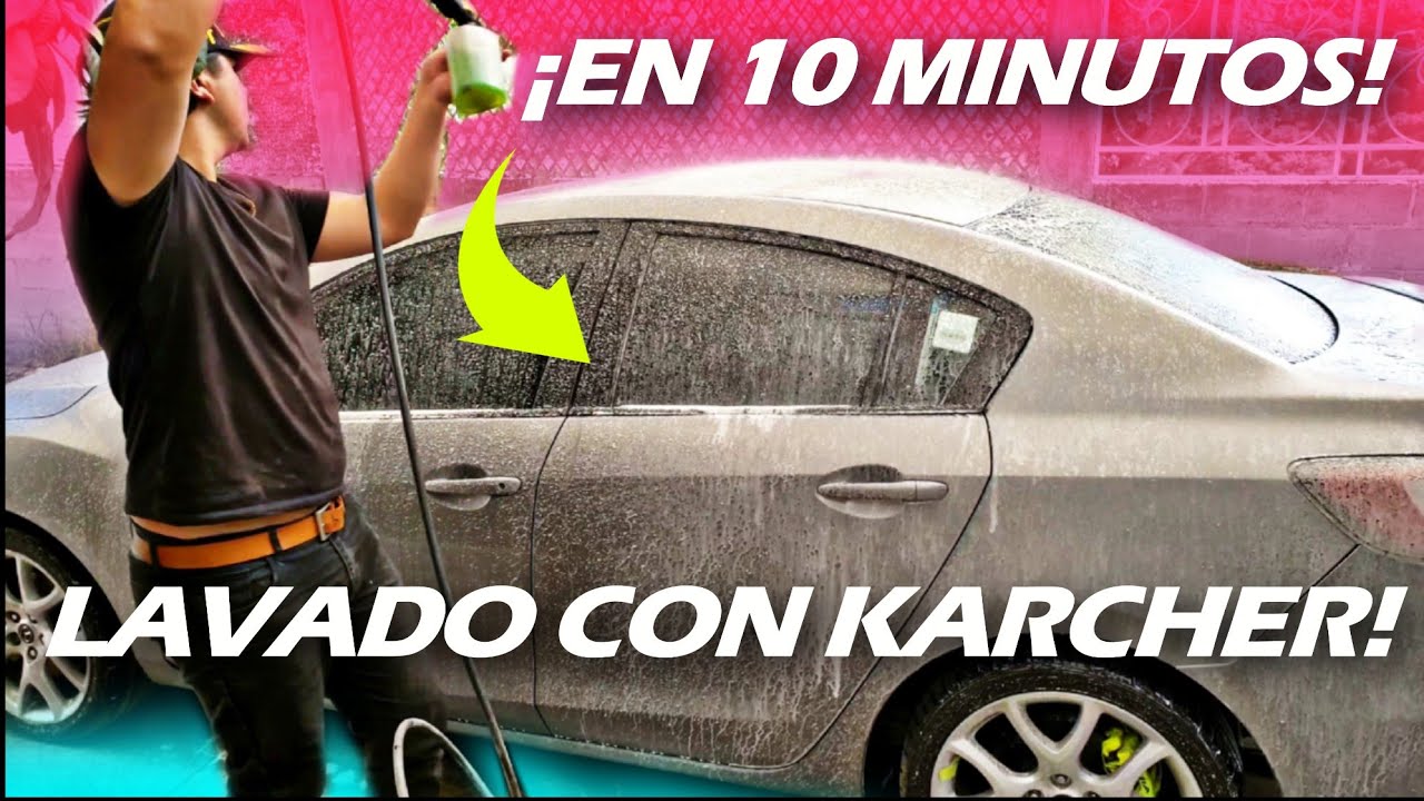 ¿CÓMO LAVAR COCHE CON KARCHER? ¿CÓMO USAR KARCHER?