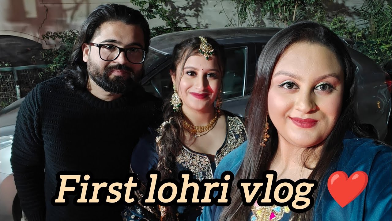 Bhen ki 1st lohri❤️#everyone #subscribe #like #foryou 