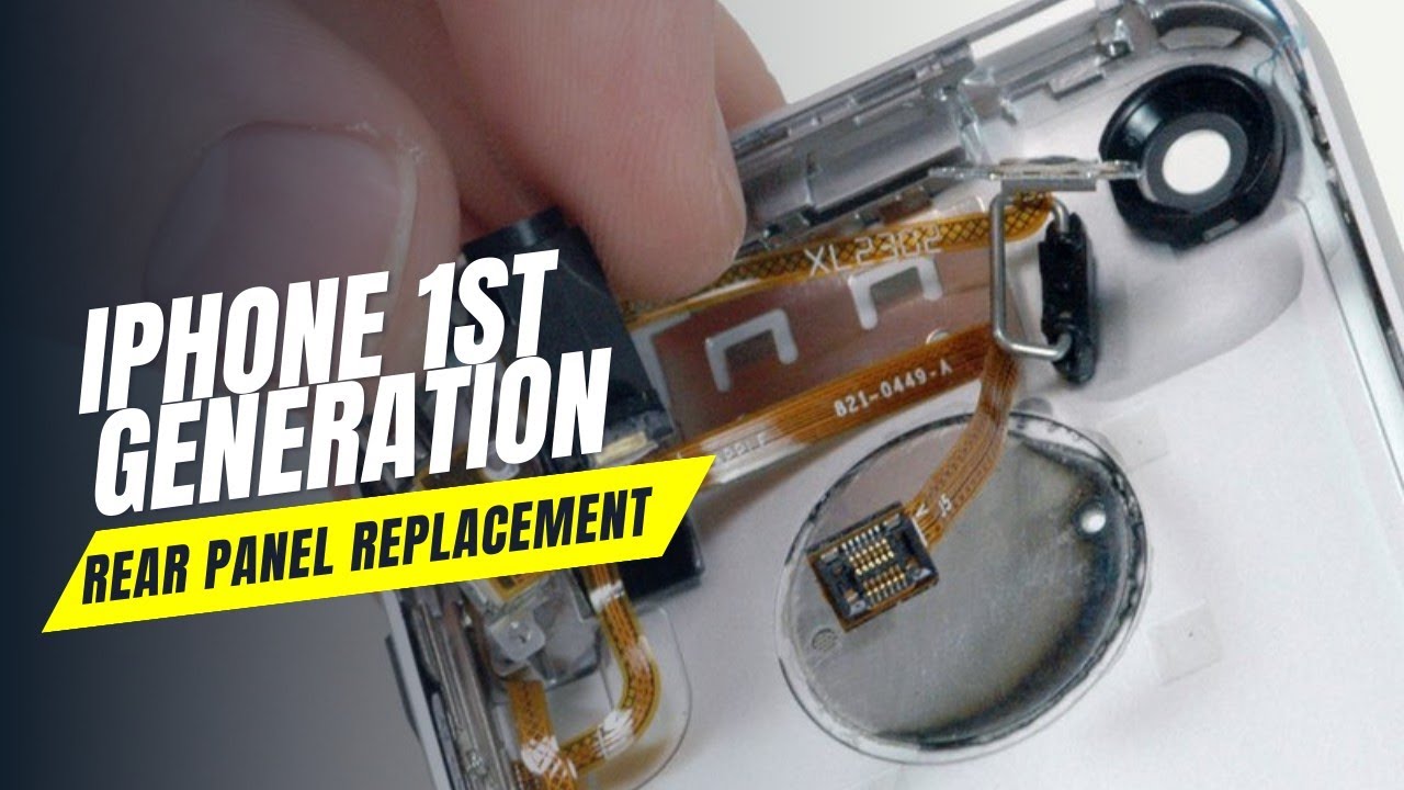 iPhone 1st Gen Rear Housing Replacement &ndash; Proses Detail & Full Repair!