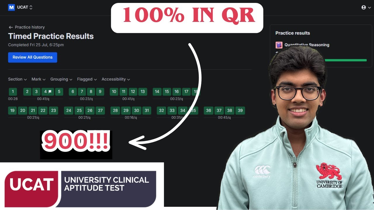 UCAT QR RUN-THROUGH | QR Live Mock #1