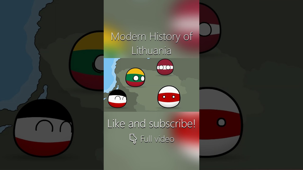 Modern History of Lithuania Part 1 | Countryballs