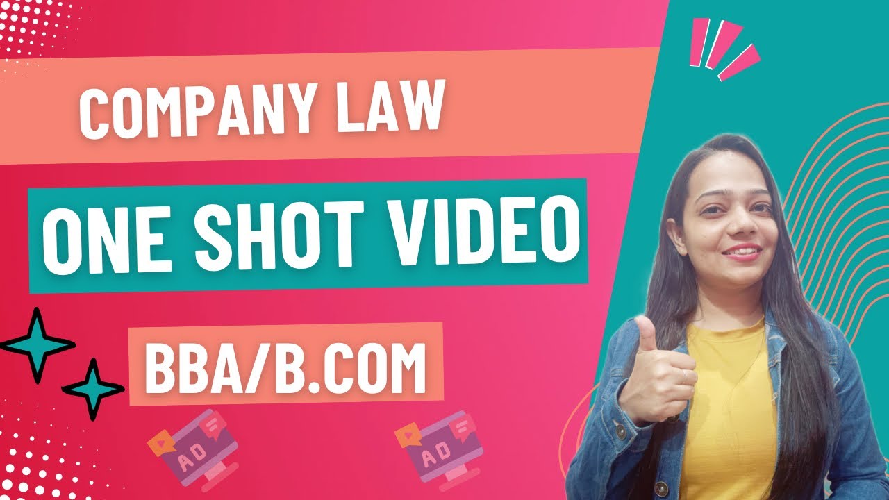Company Law | Complete Content | One Shot Video | NEP | BBA / B.Com | 