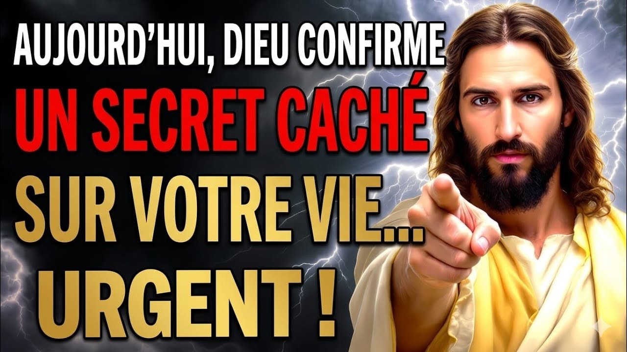🔴AUJOURD'HUI DIEU CONFIRME UN SECRET CACHE | MESSAGE DE DIEU URGENT!